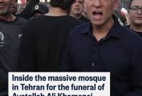 گزارش ان بی سی نیوز از مصلی تهران