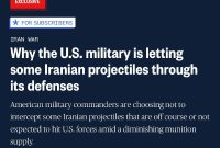 تحلیل جدید از رویکرد پنتاگون در جنگ با ایران